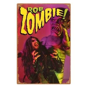 Rob Zombie 8x12"  Print Tin